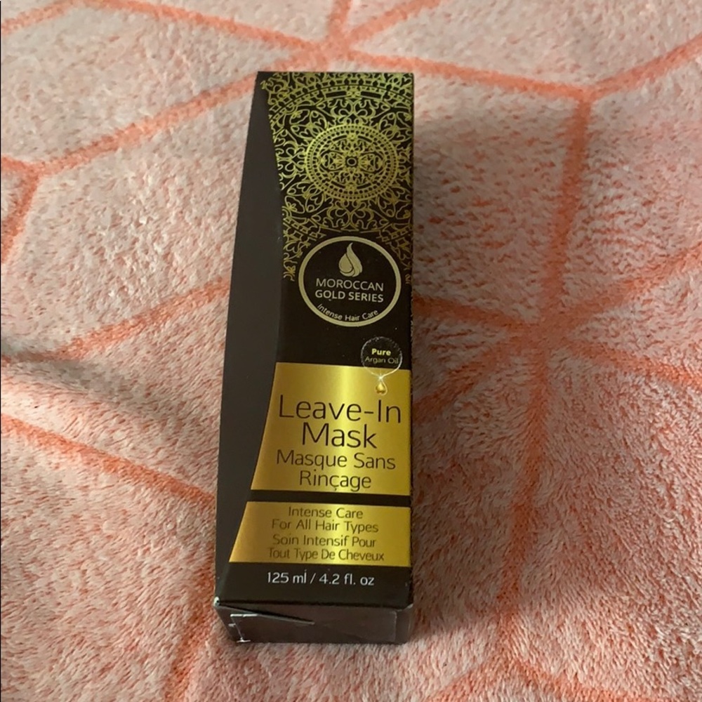 Moroccan Gold Series Leave In Hair Mask